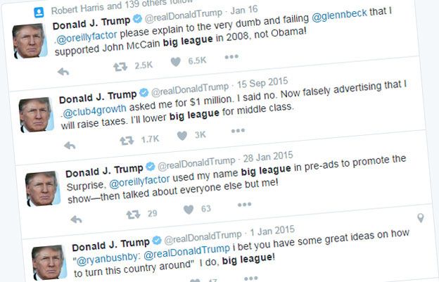 Tweets by Donald Trump