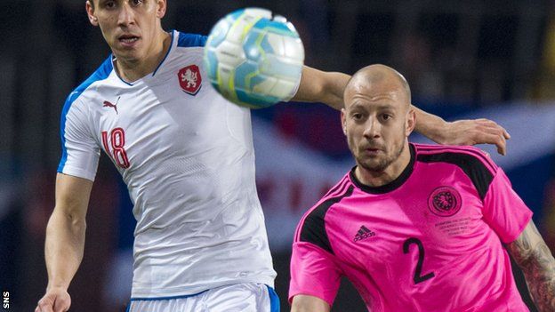 Hutton won his 50th and final cap in the 1-0 friendly win over Czech Republic in 2016