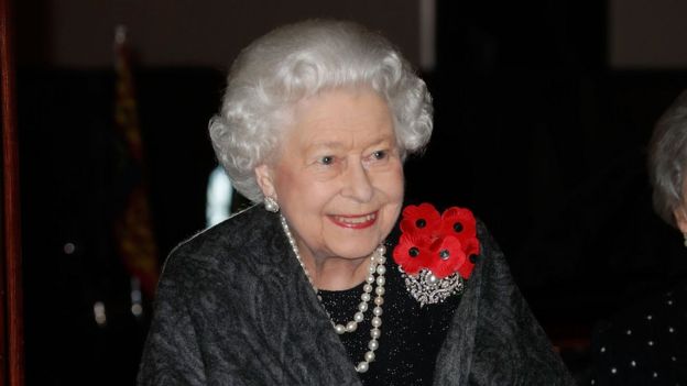 The Queen arrives at the Royal Albert Hall for the concert