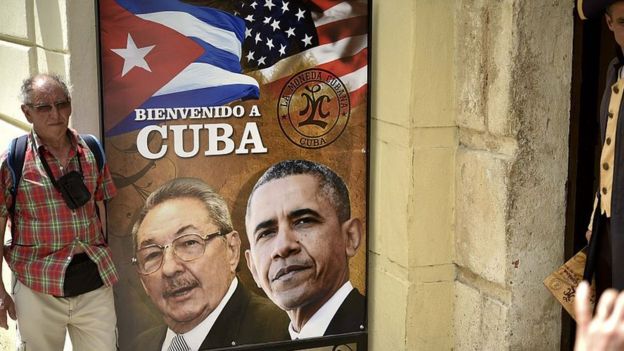 la visita de Barack Obama a La Habana.