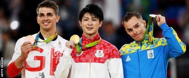 Gymnastics medallists