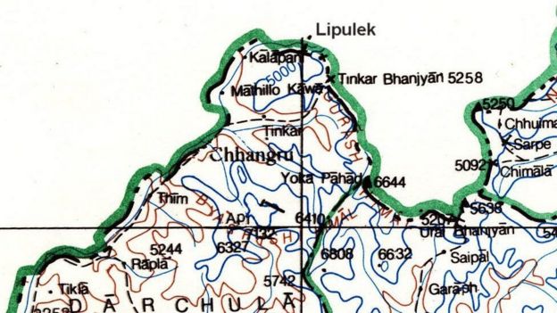 नेपालको नक्सा