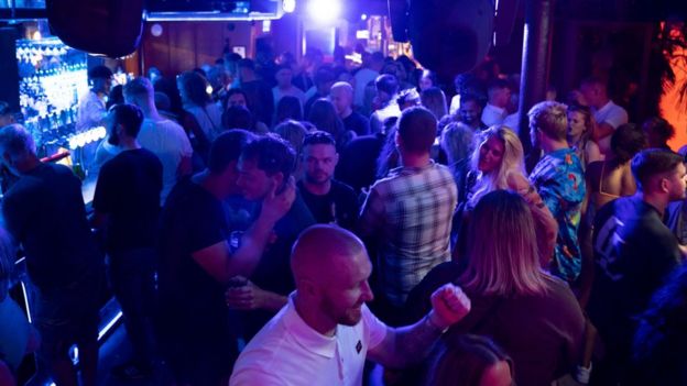 Nightclubs reopen but fears remain for the industry's future - BBC News