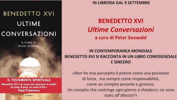 Papa 16. Benedetto'nun görevi süresince yaşadıklarını anlattığı