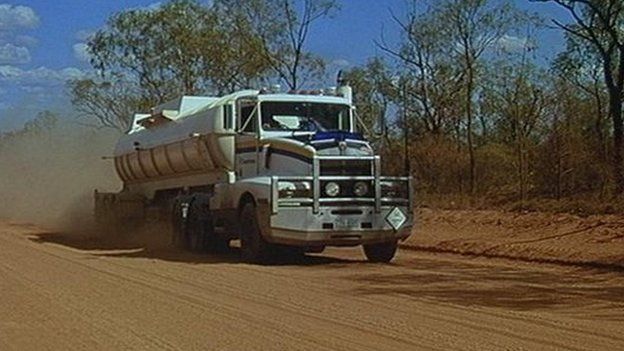 A truck travelling across Cape York in Queensland. File photo