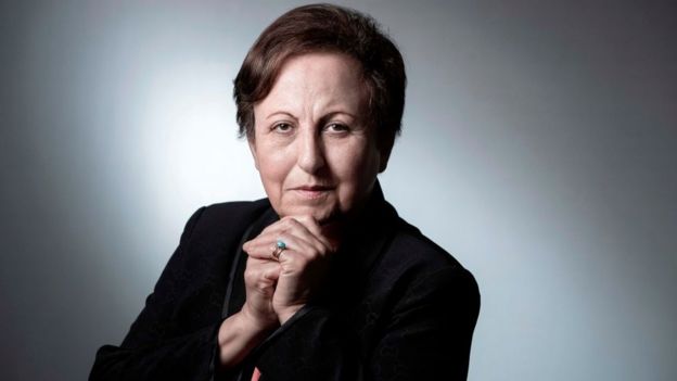 Shirin Ebadi, ganadora del Nobel de la Paz en 2003.