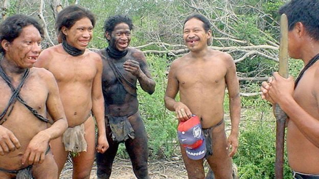 Ayoreos totobiegosode. Foto de 2004
