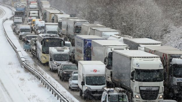 UK Weather: Heavy Snow Causes UK-wide Disruption - BBC News