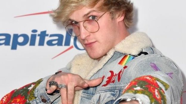 Logan Paul en en el Jingle Ball 2017 de la radio 102.7 KIIS FM en Inglewood, California.