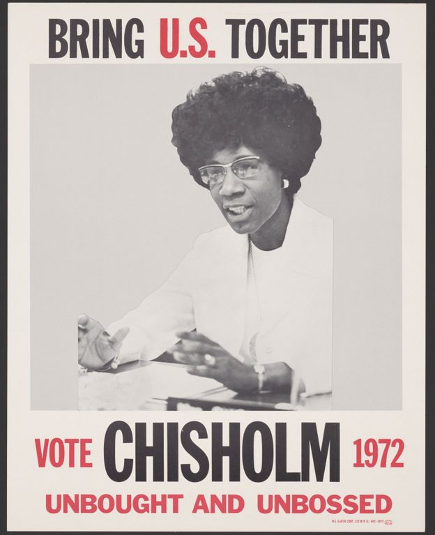 Shirley Chisholm campaign poster
