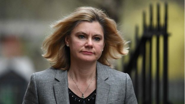 Justine Greening, who has resigned