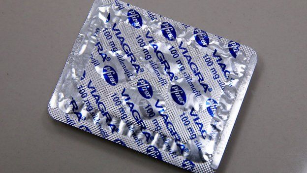 Bubble packet of Viagra drugs made by Pfizer (file photo)