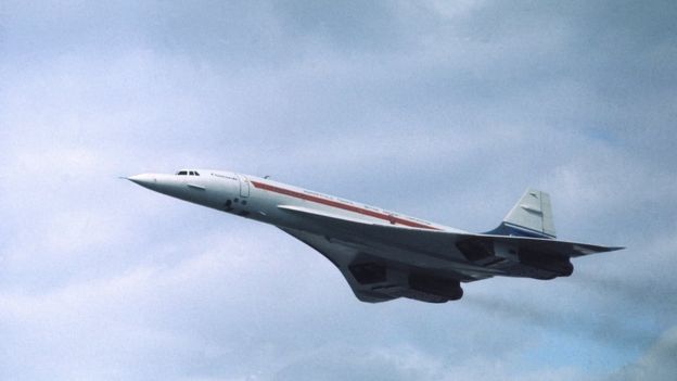Concorde в полете