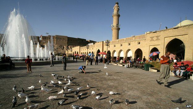 The Erbil citadel is a Unesco World Heritage site in Iraq