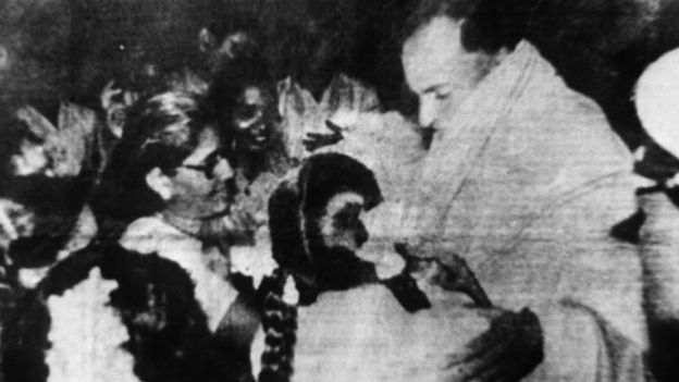 ராஜீவ் காந்தி கொலை செய்யப்பட்டபோது எடுத்தப்படம்