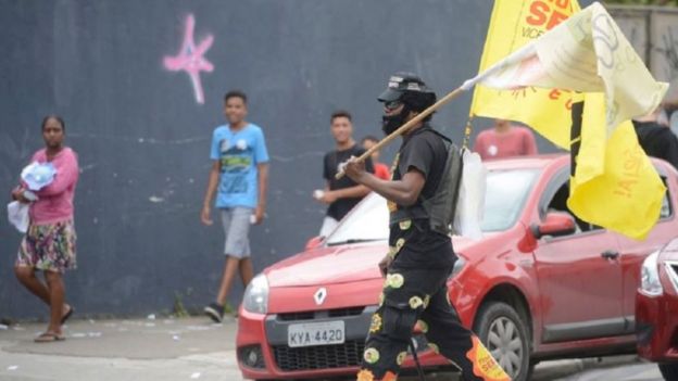 cabo eleitoral na rua