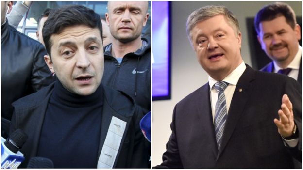 Зеленський, Порошенко