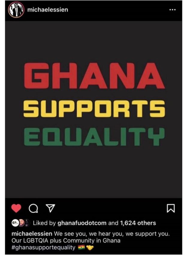 Michael Essien Lgbtqi Ghana Support Post Cause Reactions As De Former 