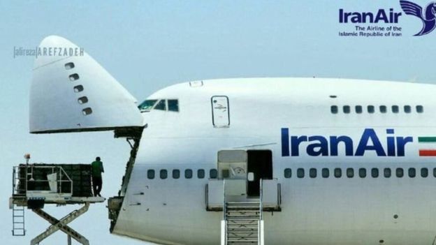 தடைகளால் பாதிக்கப்பட்ட கத்தாருக்க இரான் உணவுப் பொருட்களை அனுப்பியது