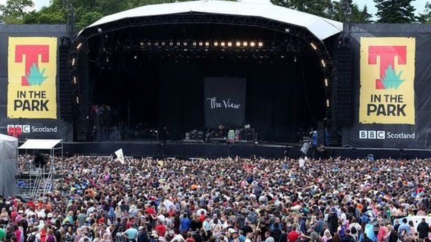 T in the Park festival