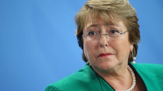 Michelle Bachelet.