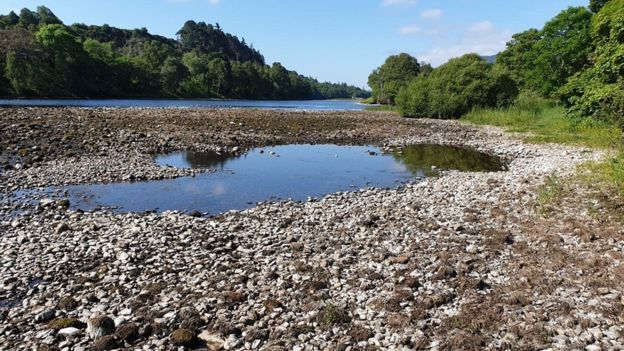 Loch Ness Falls To Lowest Water Level In Five Years Bbc News