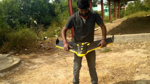 ஆய்வுகளைத் துவங்குவதற்கு முன்பாக ட்ரோன்கள் மூலம் நிலத்தின் மேற்பரப்பு முழுமையாகப் படமெடுக்கப்பட்டது