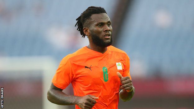 Ivory Coast and AC Milan's Franck Kessie
