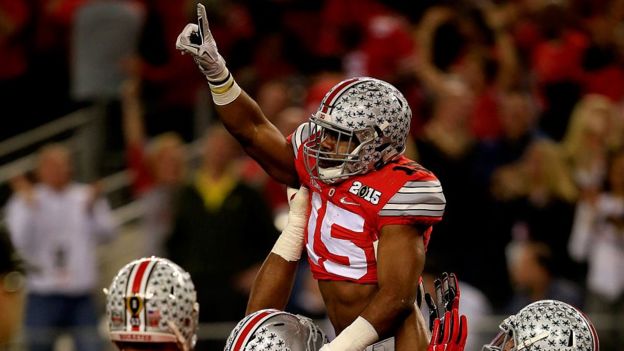 Ohio State running back Ezekiel Elliott.