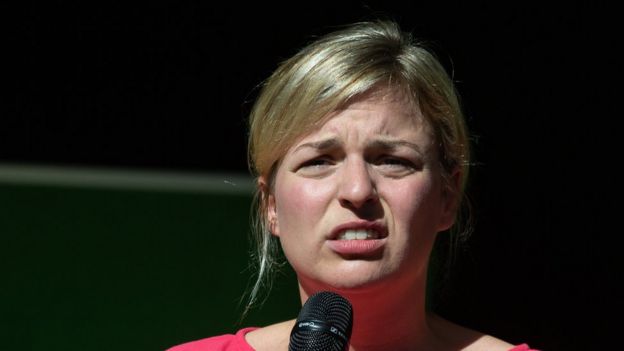 Green party politician Katarina Schultze