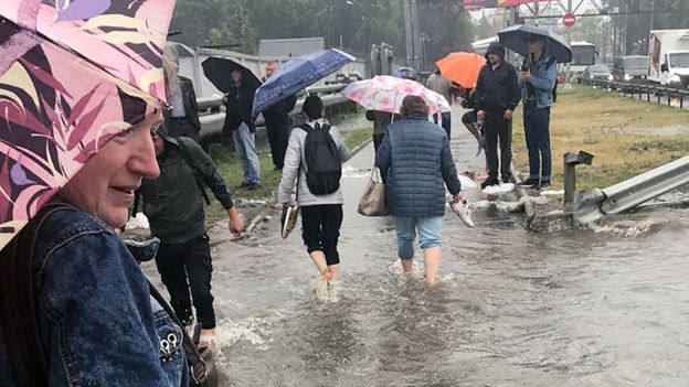 Шереметьево затопило фото