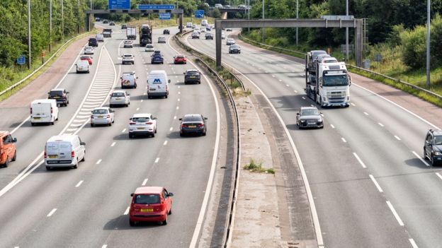 Diversions on M6 and M42 as lighting installed - BBC News