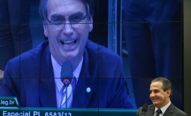 Jair Bolsonaro e Silas Malafaia