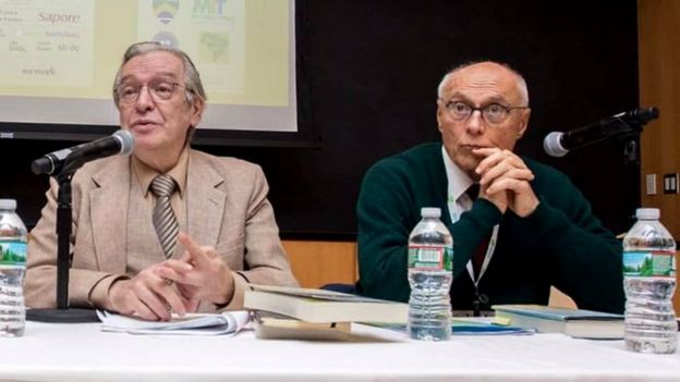 Olavo de Carvalho e Eduardo Suplicy