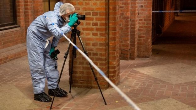 Forensic officer in Uxbridge