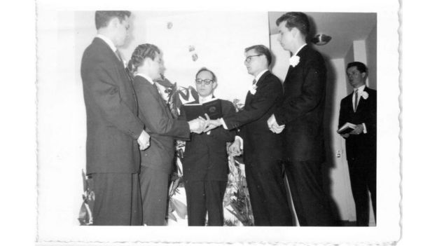 同性婚姻：寻找美国1957年私秘婚礼影像的主角