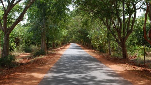 Entrada a Aurovile