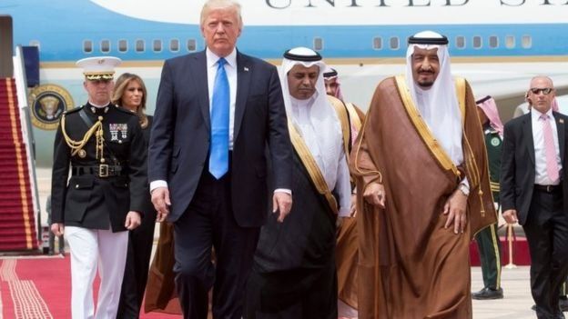 دونالد ترامپ در عربستان
