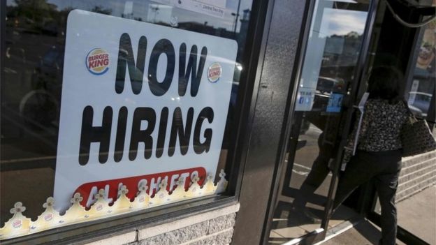 US Jobs Growth Beats Forecasts In July - BBC News