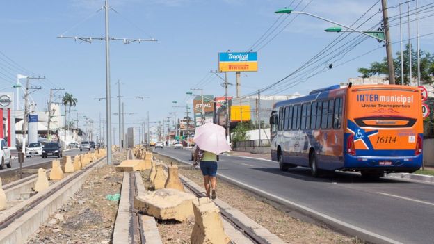 Canteiro abandonado do VLT