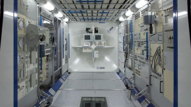 Módulo de treinamento da ISS Columbus