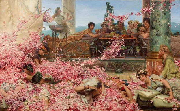 "Las rosas de Heliogábalo", del pintor holandés Lawrence Alma-Tadema