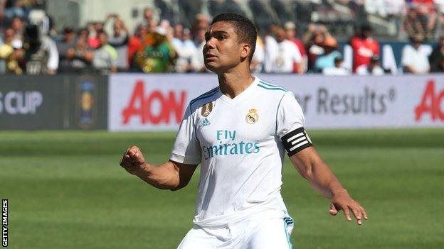 Casemiro alikosa mkwaju wa penalti kwa kugonga mwamba wa juu