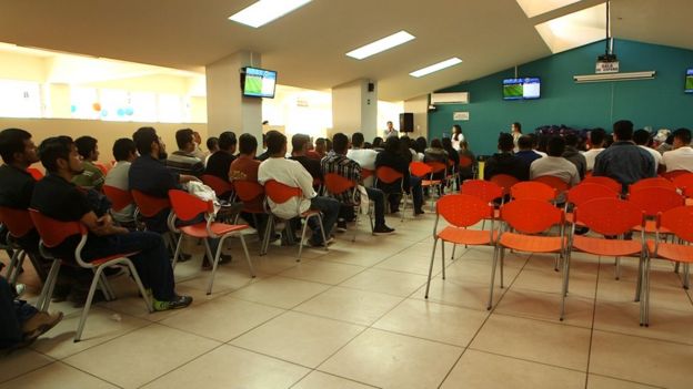 Imagen del centro de atención para el inmigrante La Chacra.