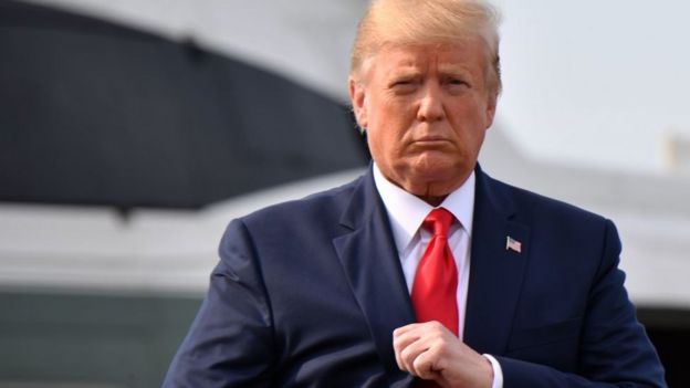 El presidente de EE.UU., Donald Trump.