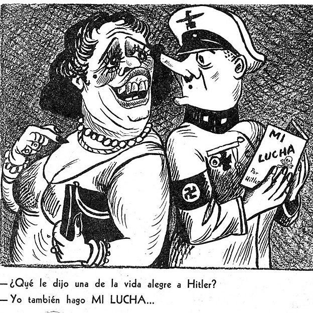 Caricatura anti-fascista