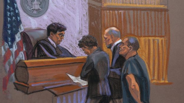 El Chapo en juicio en EE.UU.