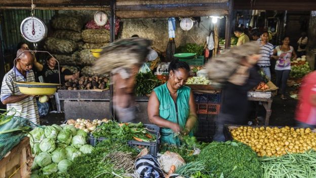 mercado en Colombia