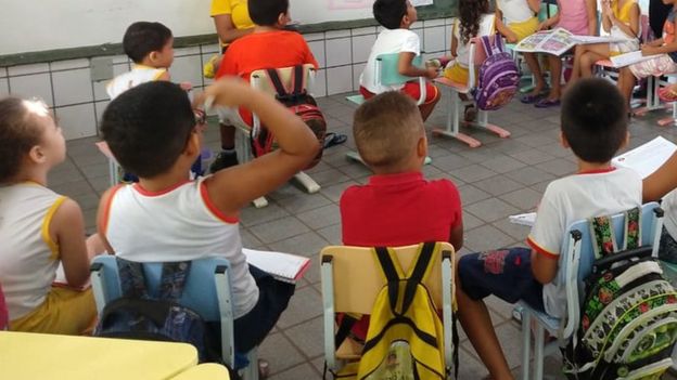 Alunos da rede municipal de Sobral