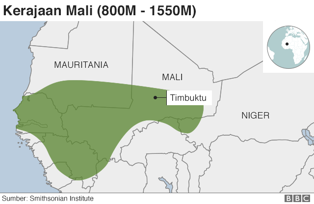 Peta Kerajaan Mali